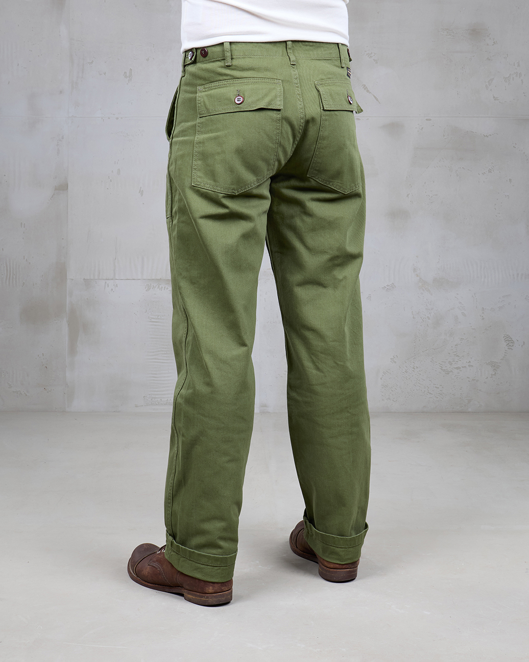 1962 OG-107 Pant Olive – Classic US Army Utility Pants-W38-L34